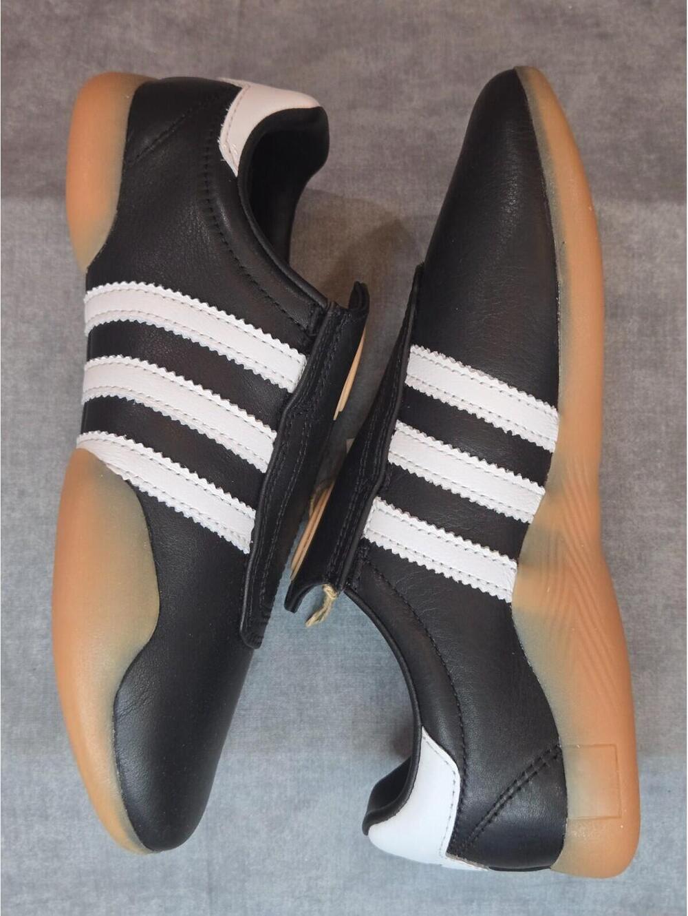 adidas Originals Taekwondo Mei - Black White Gum (JQ3012) Women's 5.5 Youth 4.5 - Picture 3 of 7